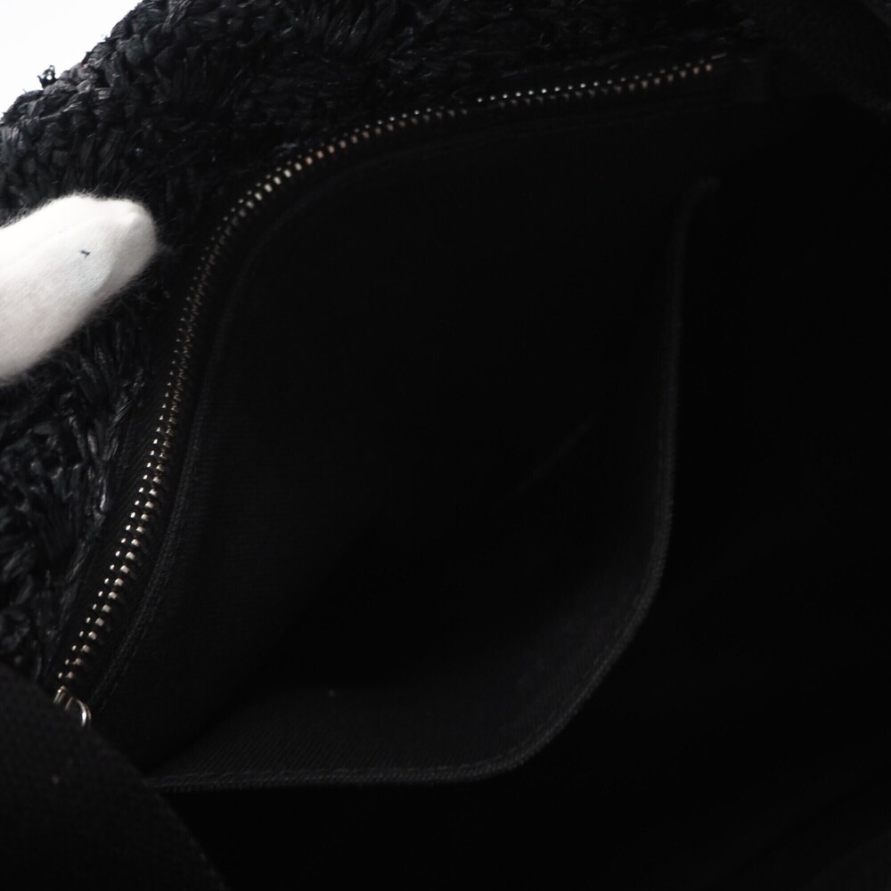 PRADA Cream Raffia Shoulder Bag - Picture 14 of 16